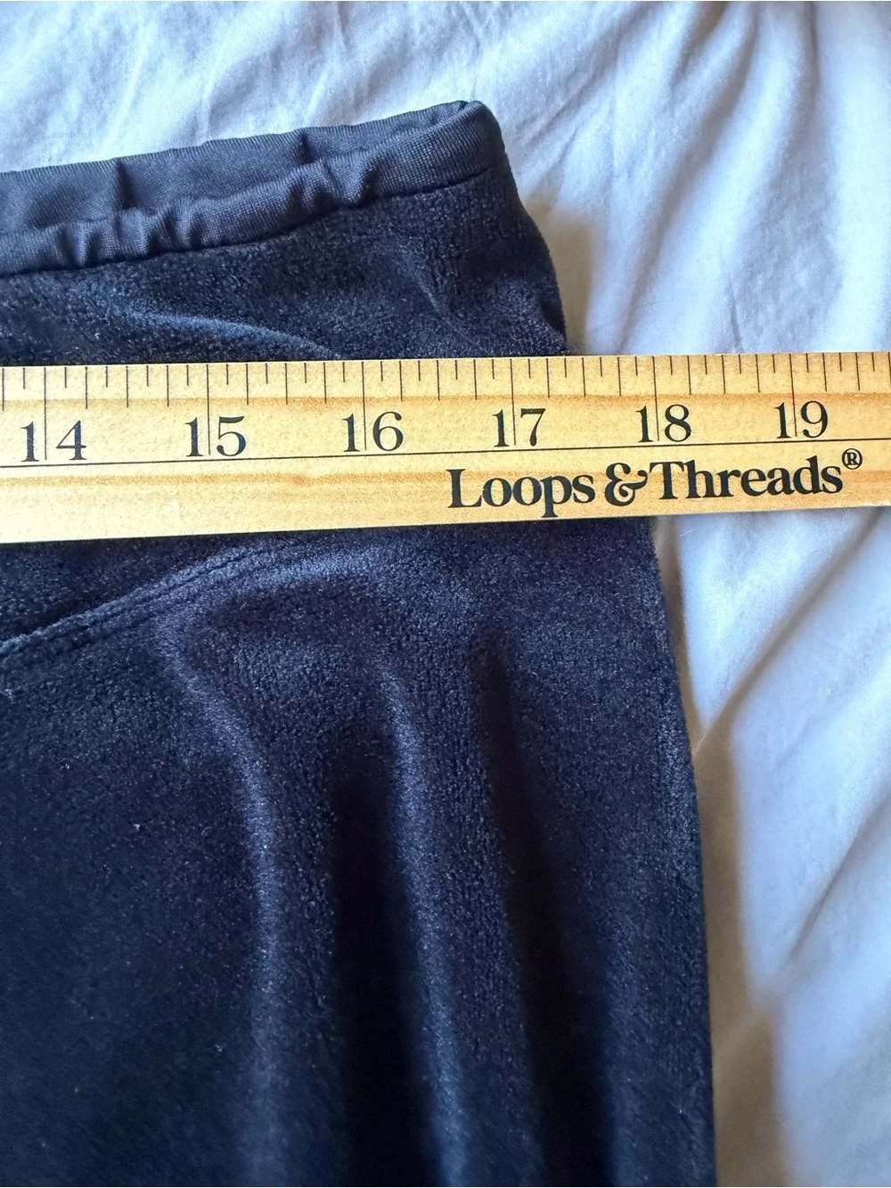 Cuddl Duds Womens Black Velvet Lounge Pants Size XL Athleisure Cozy Straight Leg